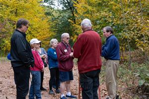 Cheshire Trail Trekkers at Cheshire Park on October 18, 2023