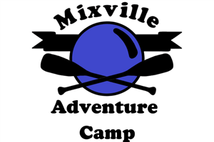 Mixville Adventure Camp with oars, ribbon and dodgeball