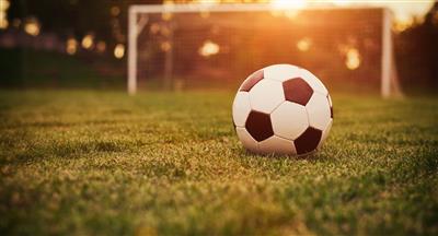 soccer ball on grass field